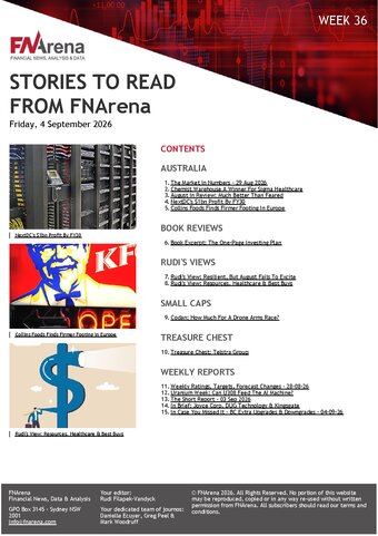 FNArena Weekly PDF Preview