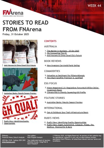 FNArena Weekly PDF Preview