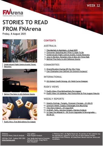 FNArena Weekly PDF Preview