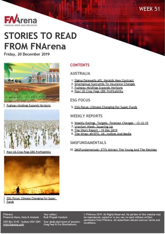 FNArena Weekly PDF Preview