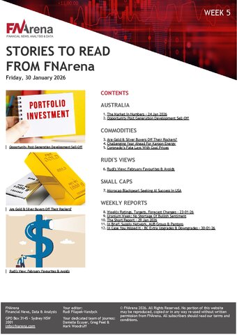 FNArena Weekly PDF Preview