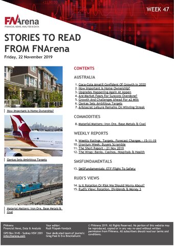 FNArena Weekly PDF Preview