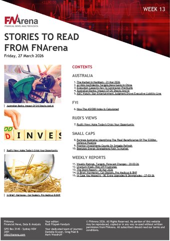 FNArena Weekly PDF Preview