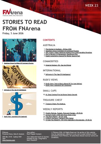 FNArena Weekly PDF Preview